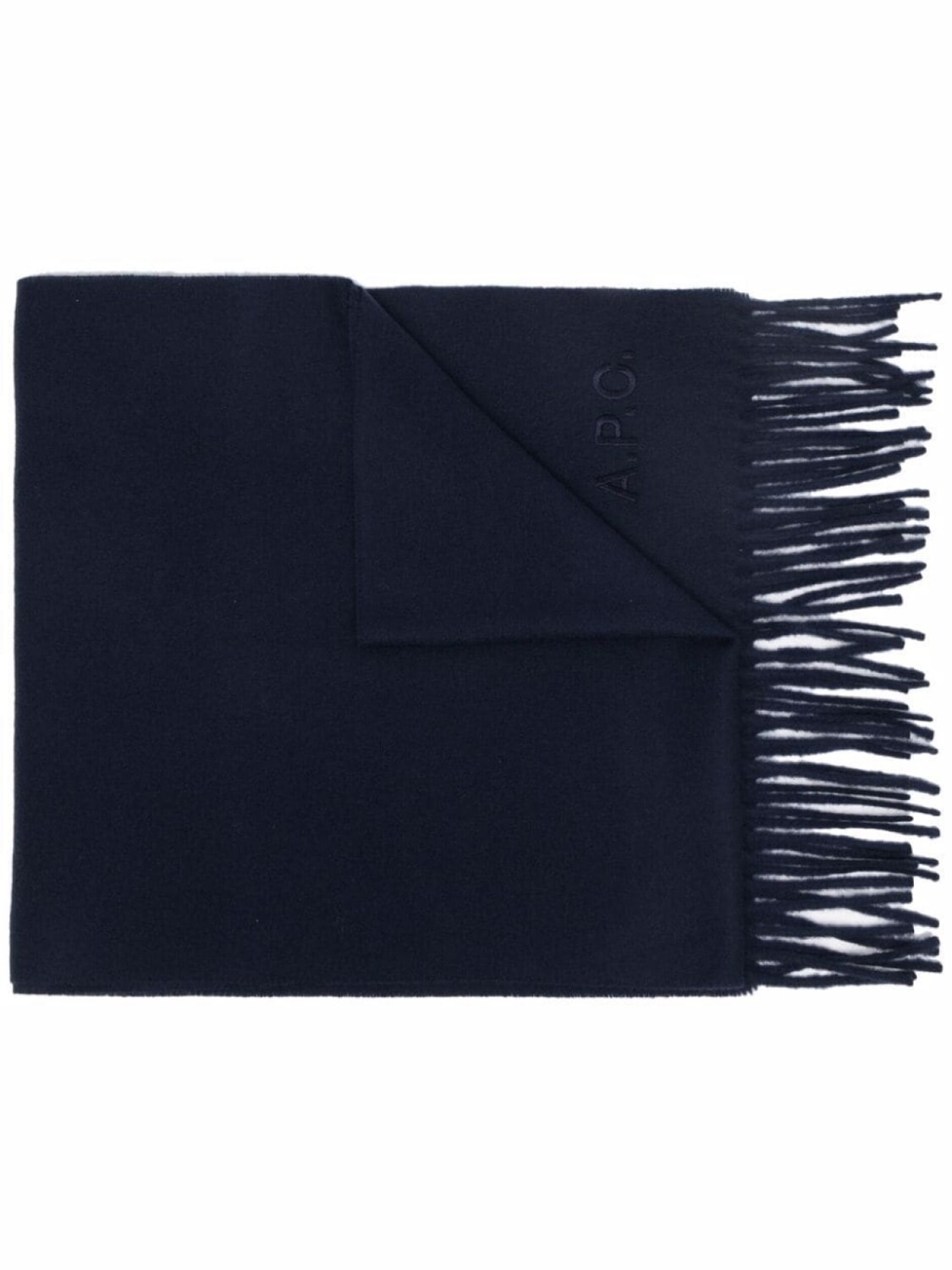 

A.P.C. шерстяной шарф Ambroise, синий