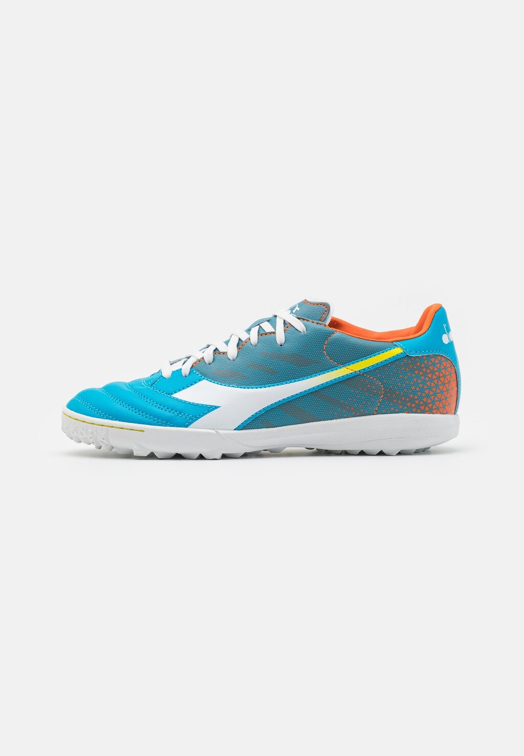 

Футбольные бутсы Multi-cam BRASIL ELITE VELOCE Diadora, цвет blue fluo/white/orange