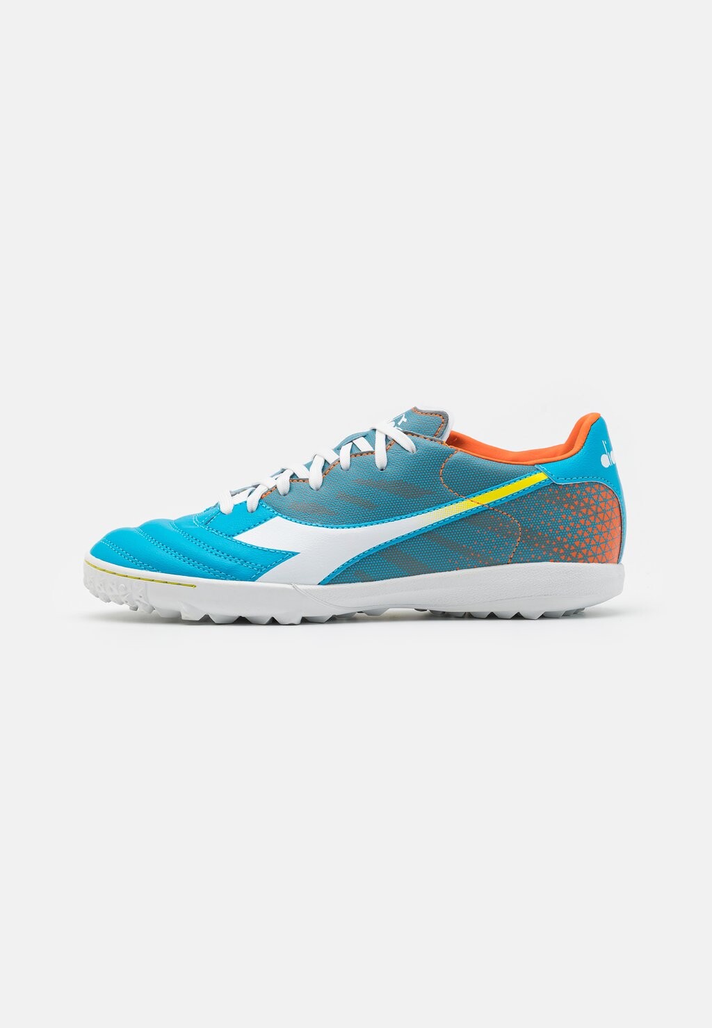 Футбольные бутсы Multi-cam BRASIL ELITE VELOCE Diadora, цвет blue fluo/white/orange кейс для смартфона carmega realme c21 fluo blue