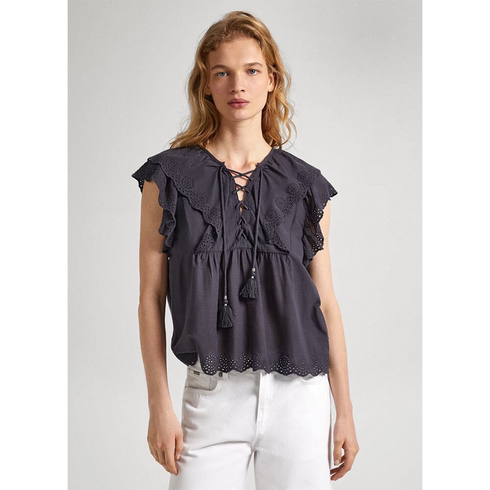 

Блуза Pepe Jeans Dorotea, серый