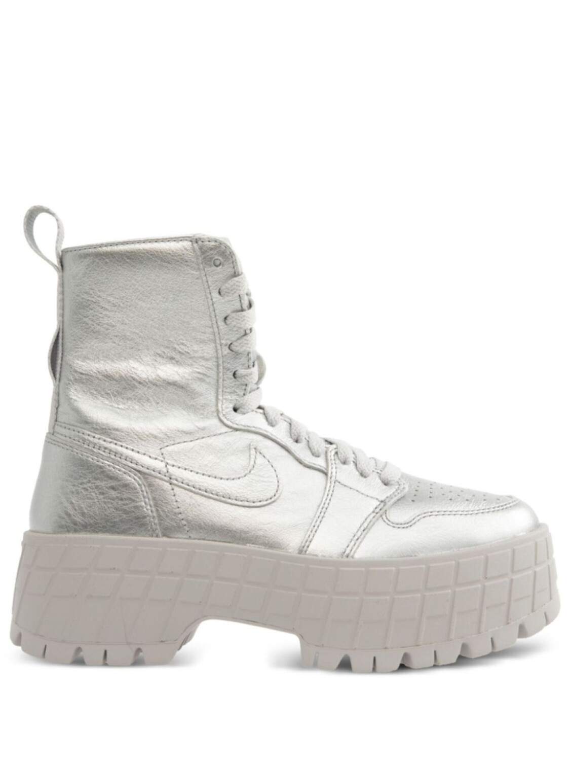 

Ботинки Air 1 High Brooklyn Jordan, серебряный