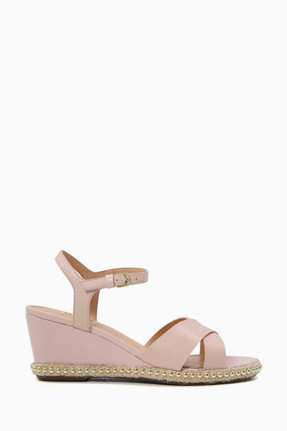 

Босоножки Keelie на мини-танкетке Dune London, розовый