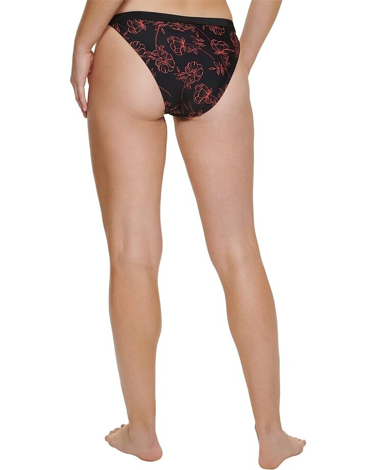 

Низ бикини Calvin Klein Bikini Bottoms with Logo Ring, цвет Energy Multi