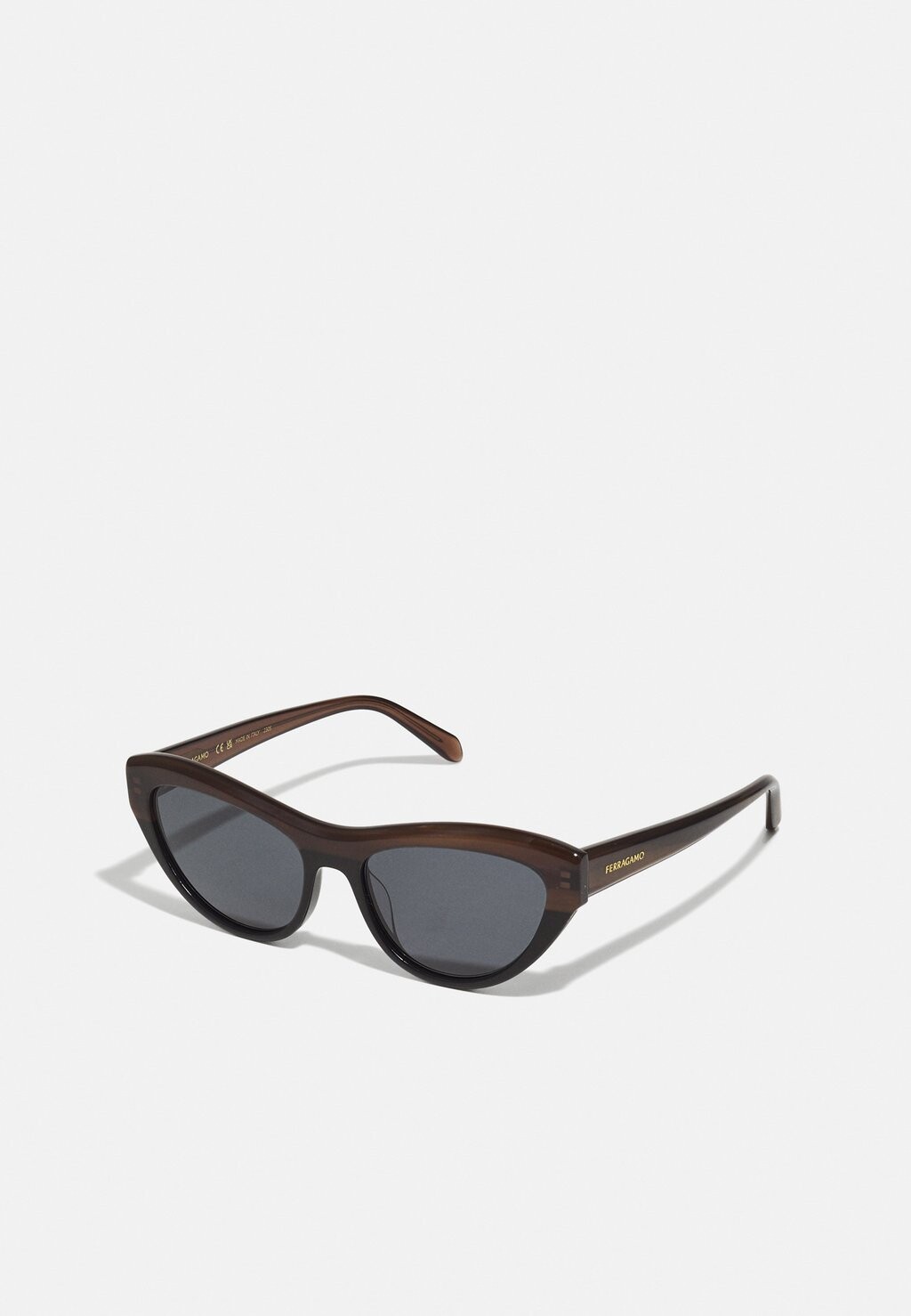 

Солнцезащитные очки FERRAGAMO, коричневый