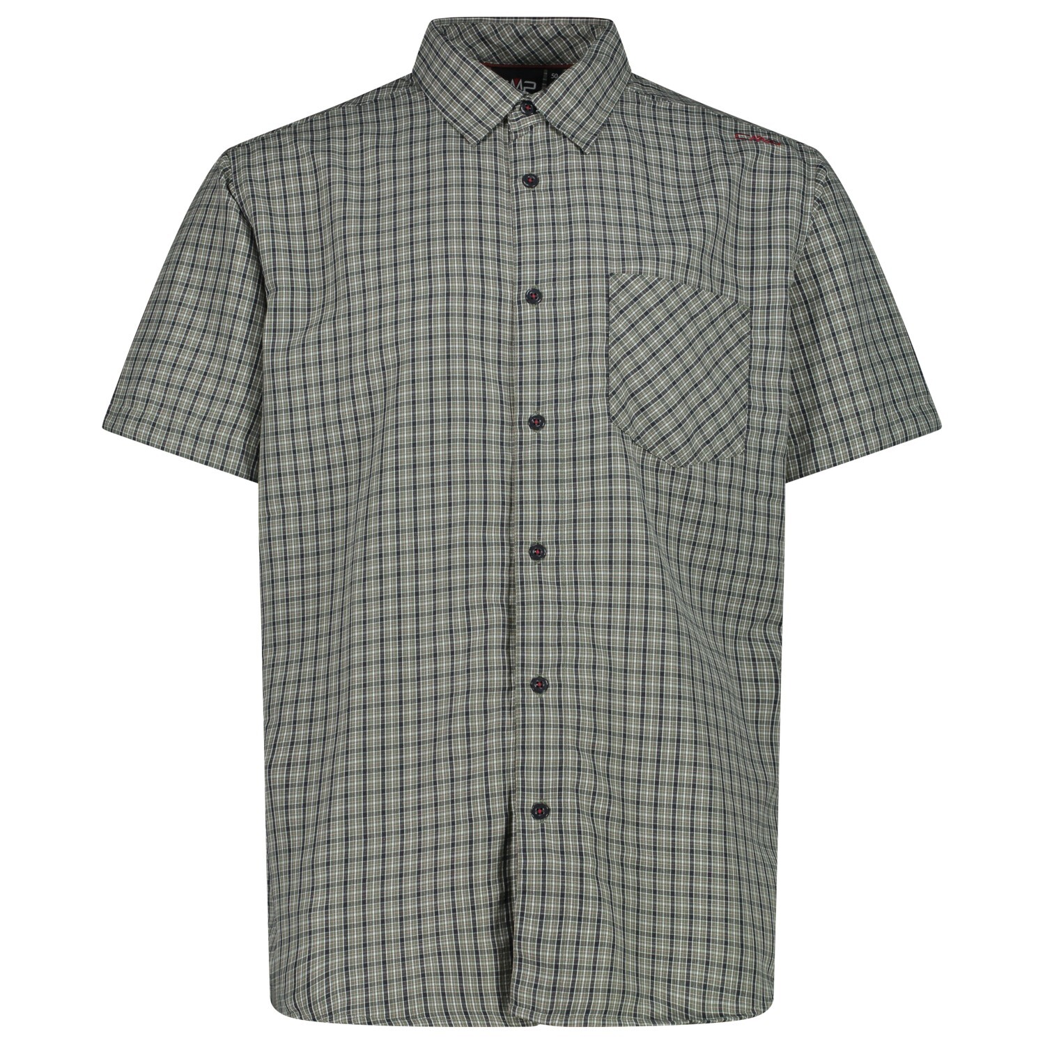 

Рубашка Cmp Shortsleeve Shirt, цвет Salvia/Antracite/Rust