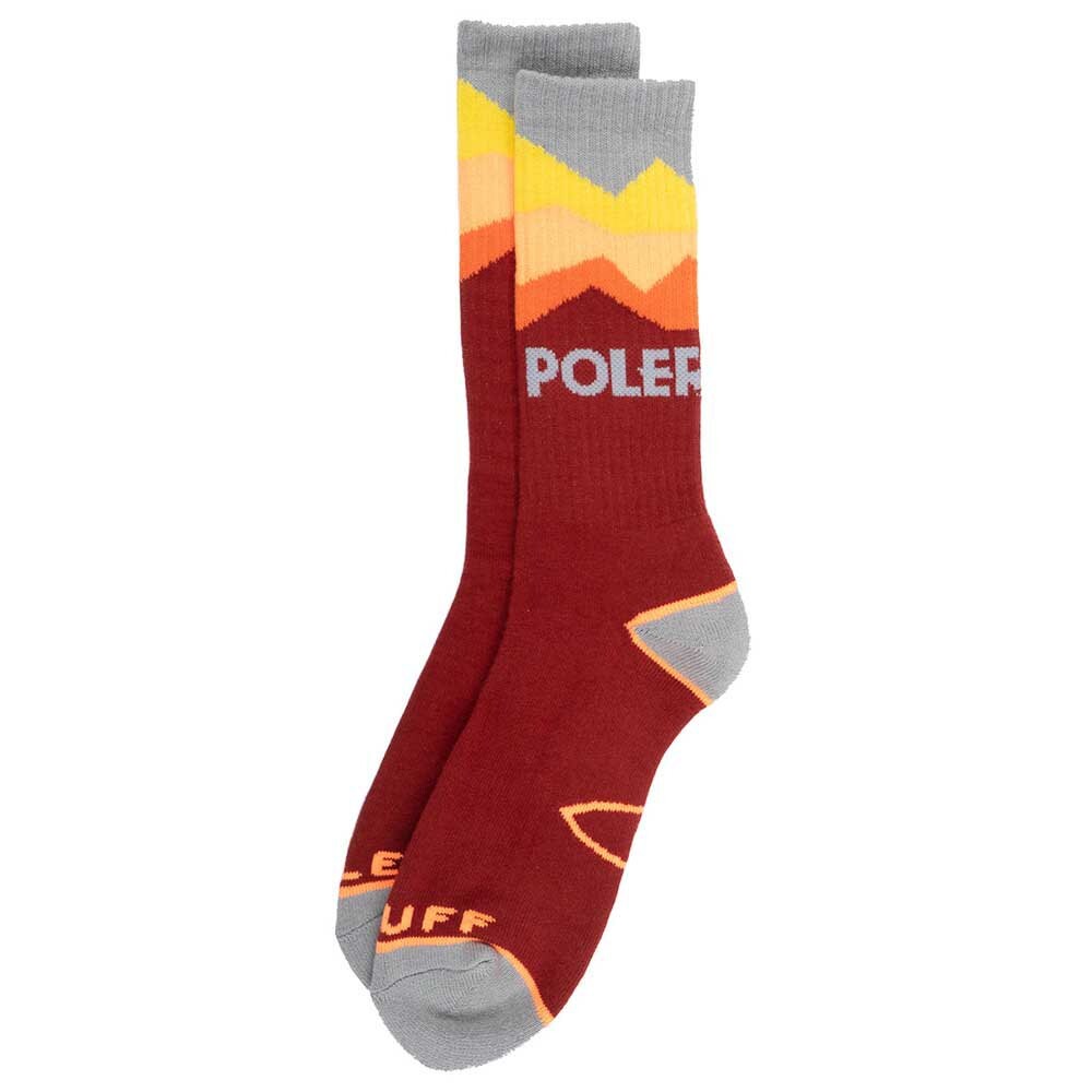 

Носки Poler Mountain Half, красный