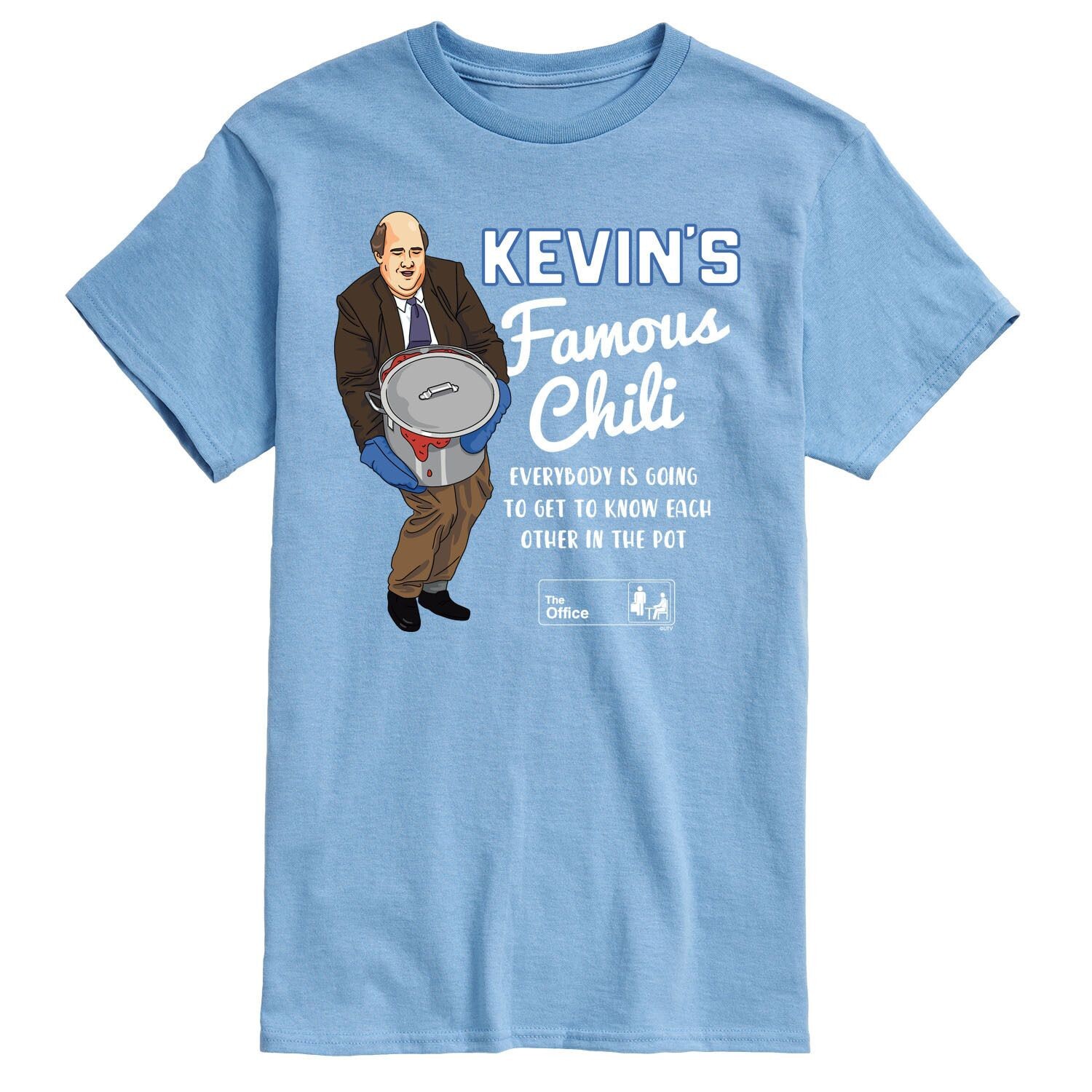 

Мужская футболка The Office Kevins Famous Chili Pot Licensed Character