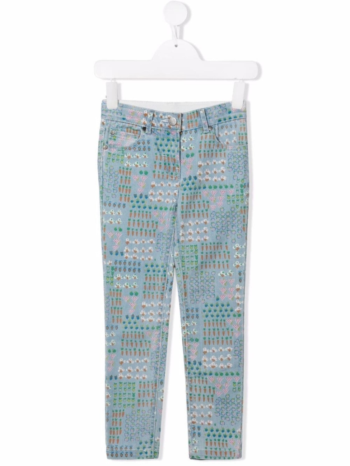 

Stella McCartney Kids джинсы с принтом, синий