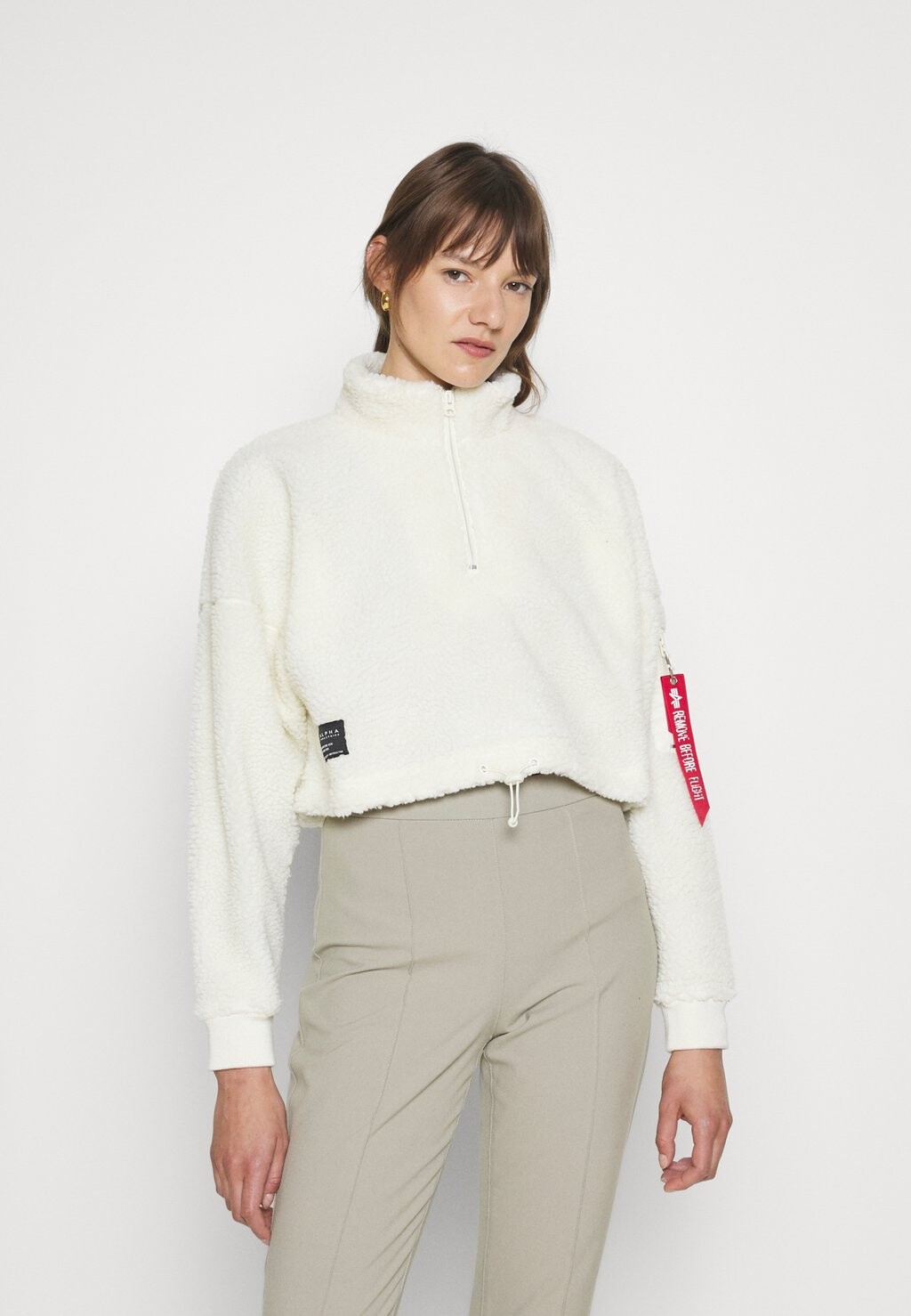 

Флисовый джемпер Alpha Industries