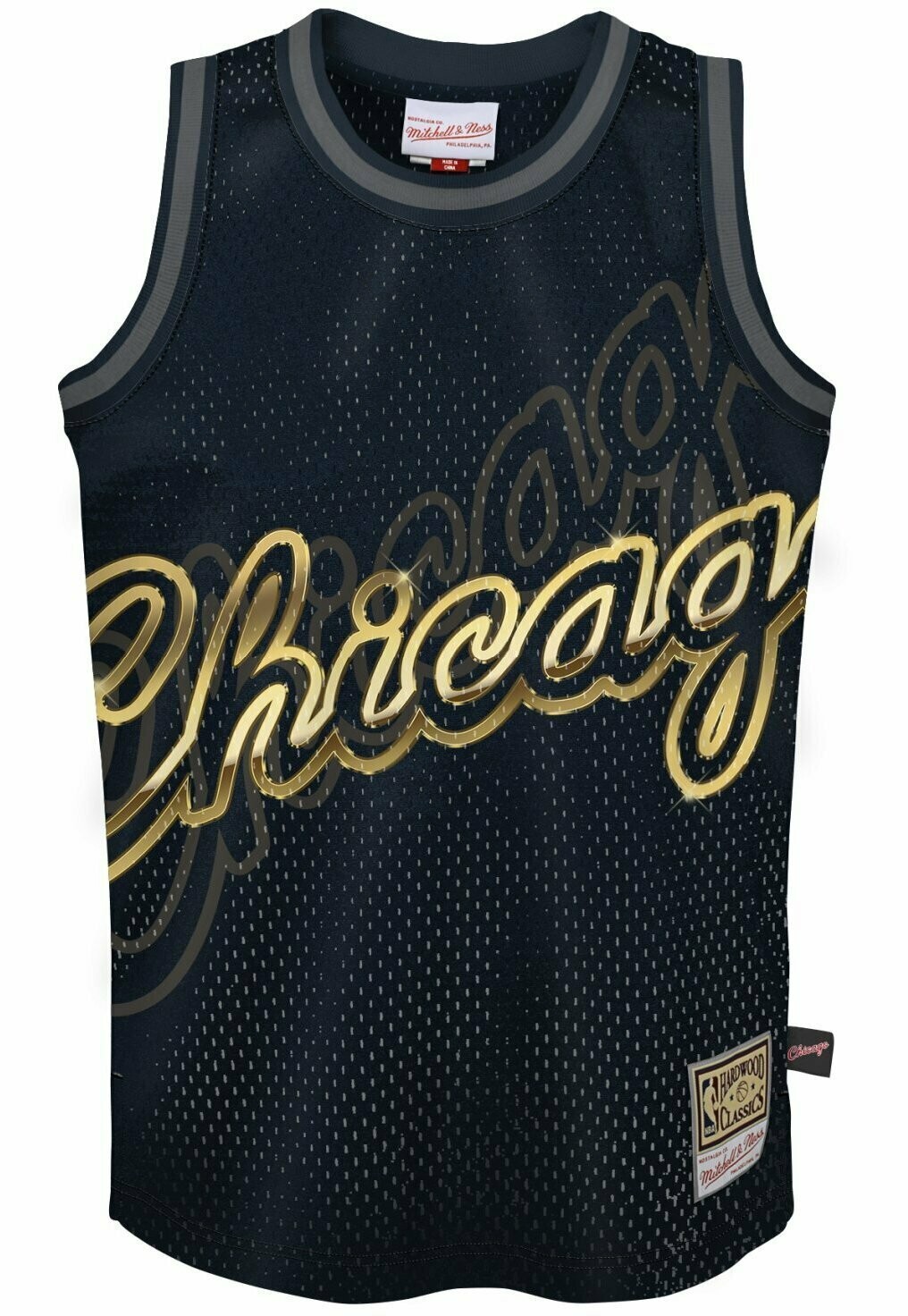 

Топ Mitchell & Ness, цвет black