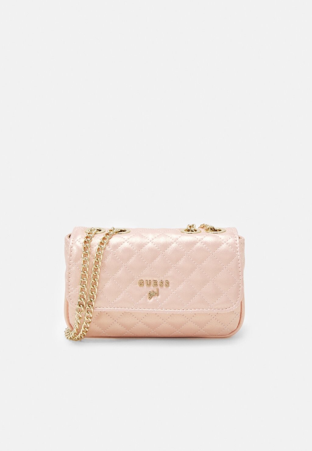 Сумка через плечо Junior Mini Convertible Unisex Guess, цвет blush breeze сумка через плечо junior flap unisex guess цвет schwarz