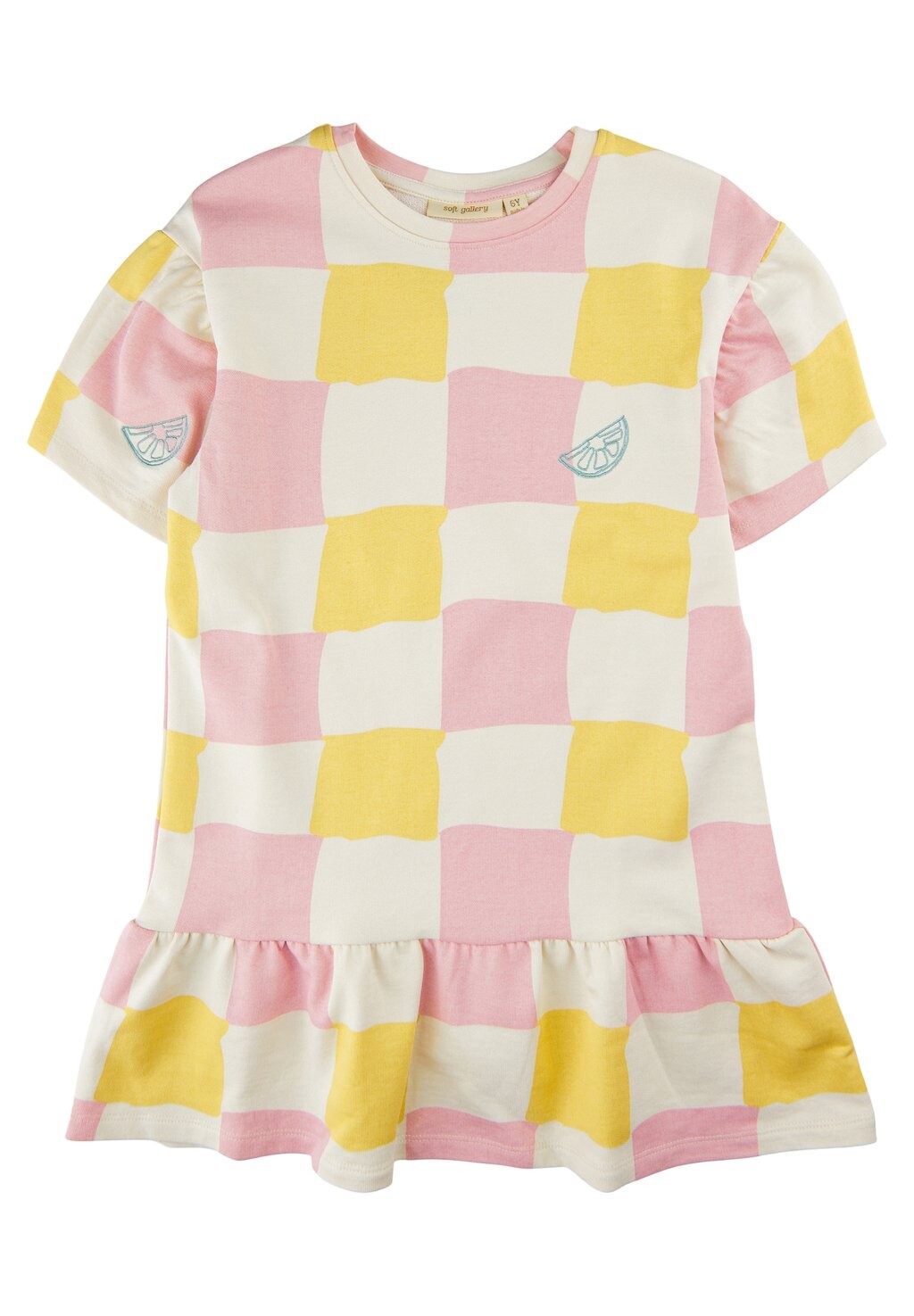 

Дневное платье ELODIE CHECK DRESS Soft Gallery, цвет gardenia
