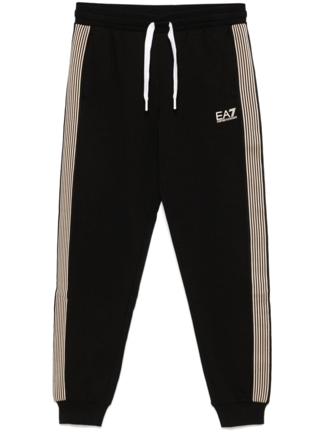

Спортивные брюки Ea7 Emporio Armani с полосками по бокам, черный