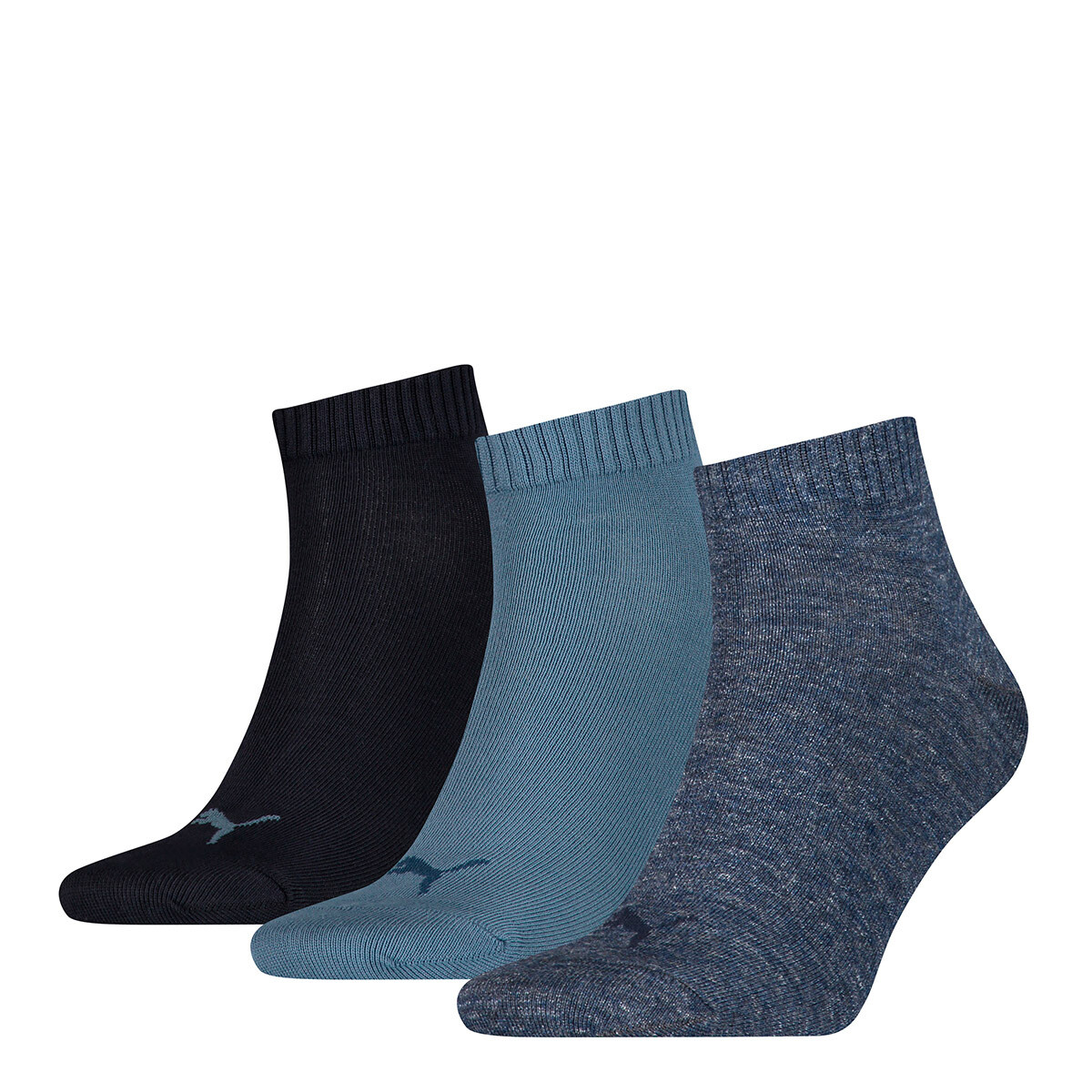 

Носки Puma 3 шт, цвет Dunkelblau/Blau/Hellblau