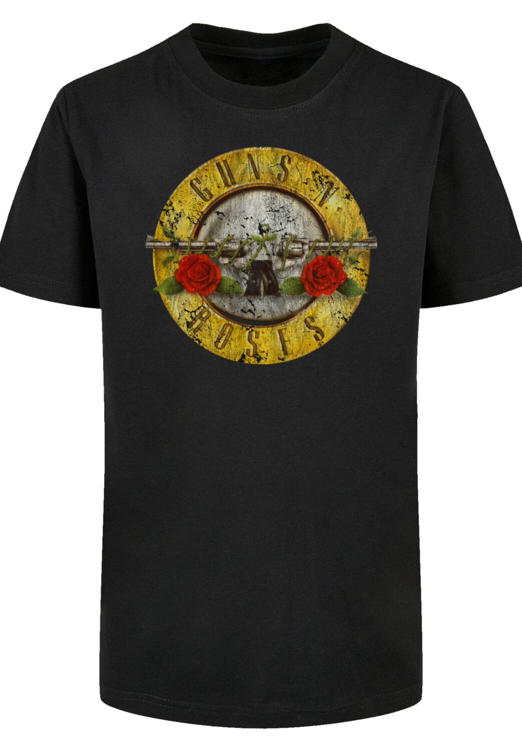 

Футболка F4NT4STIC Basic Kids Tee Guns 'n' Roses Vintage Classic Logo Black, черный