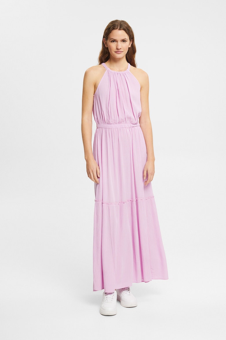 Платье с вырезом Esprit, фиолетовый платье с вырезом esprit фиолетовый
