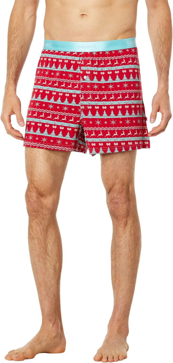 

Боксеры Kickee Pants Boxer Brief, цвет Nordic Print