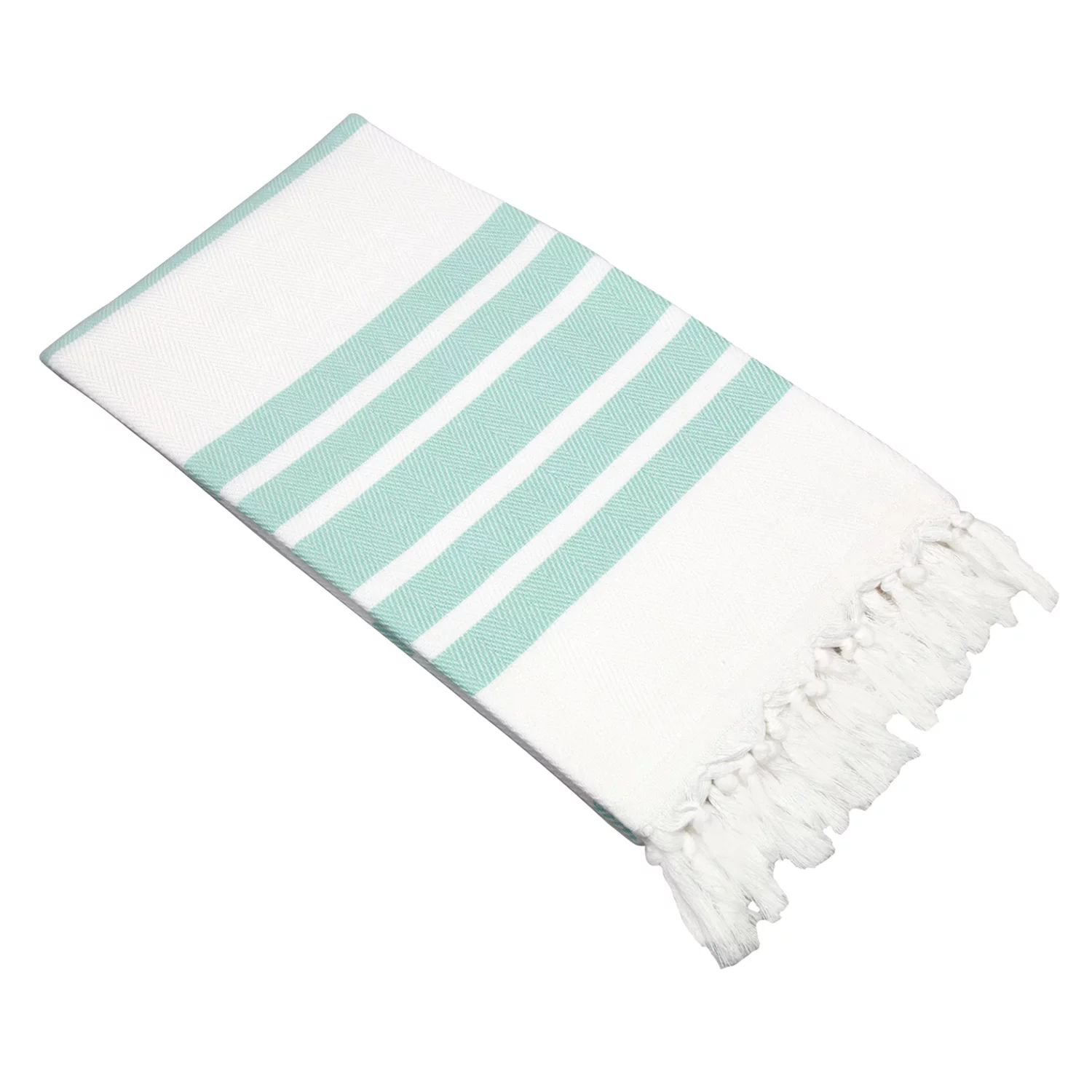 Пляжное полотенце Linum для домашнего текстиля с узором «елочка»