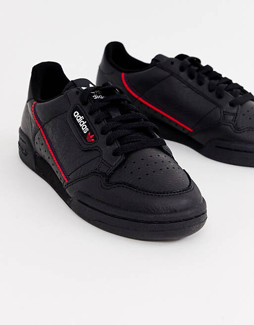 

Черные кроссовки adidas Originals Continental 80
