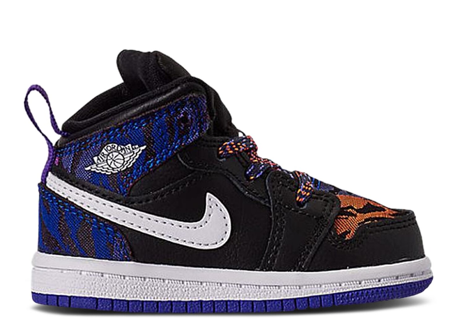 

Кроссовки Air Jordan Air Jordan 1 Mid Se Td 'Tiger Stripe', черный