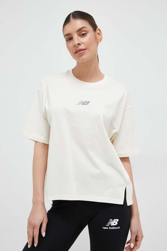 

Футболка Athletics Remastered New Balance, бежевый
