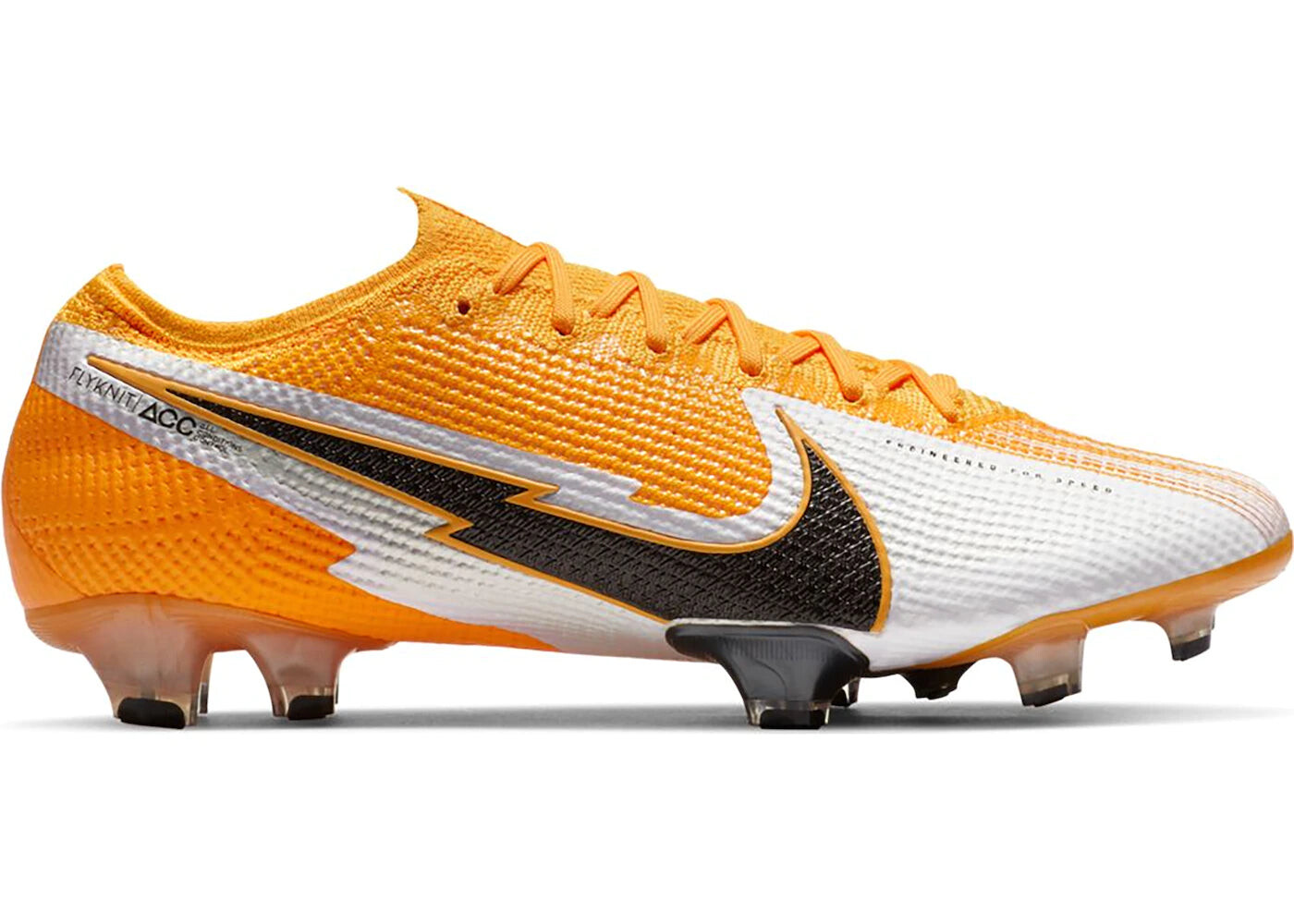 

Кроссовки Nike Mercurial Vapor 13 Elite FG Laser, белый / желтый