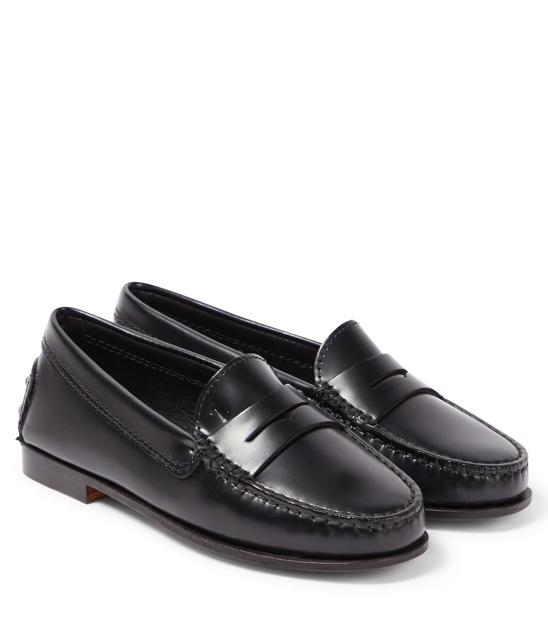 

Новые кожаные лоферы citta Tod'S Junior, черный