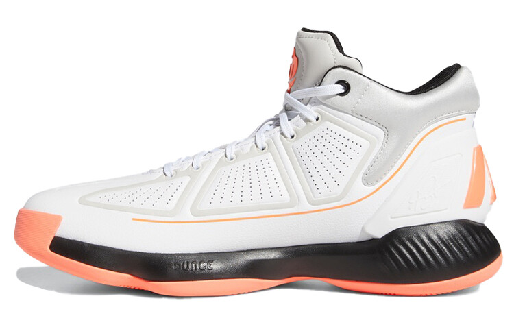

Adidas D Rose 10 Белый/Черный/Розовый