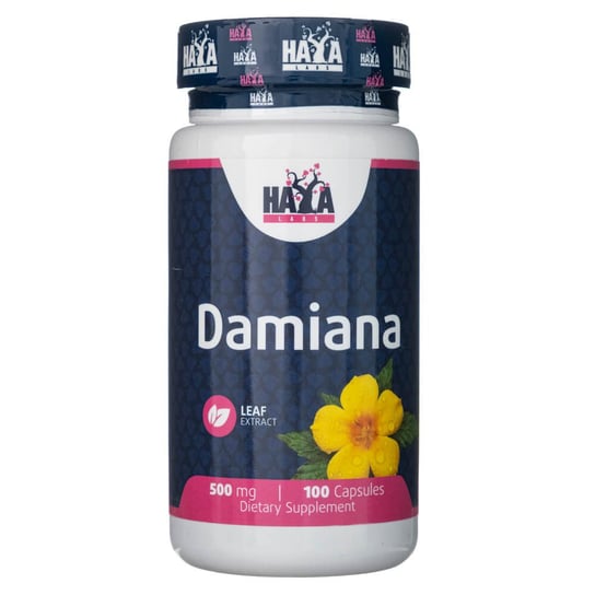 Haya Labs, Дамиана 500 мг – 100 капс.