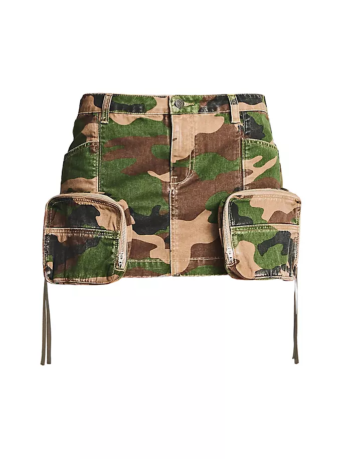 

Юбка-карго Finn Ser.O.Ya, цвет washed camo