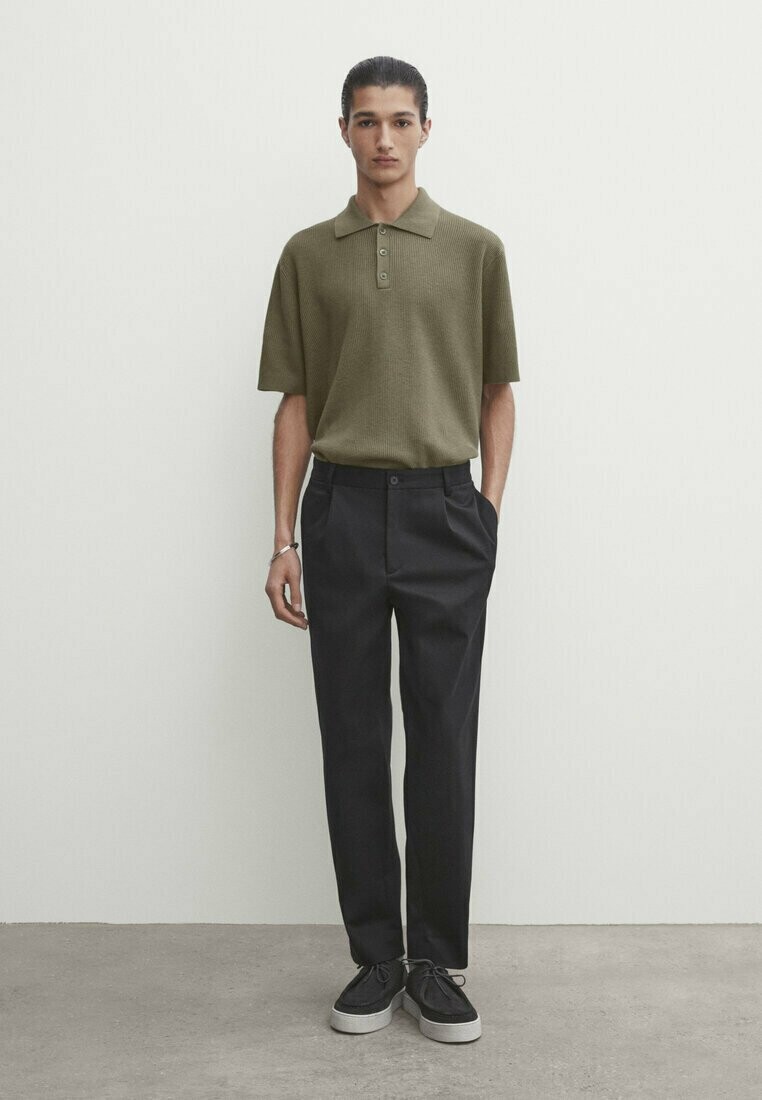 

Рубашка-поло Massimo Dutti, хаки