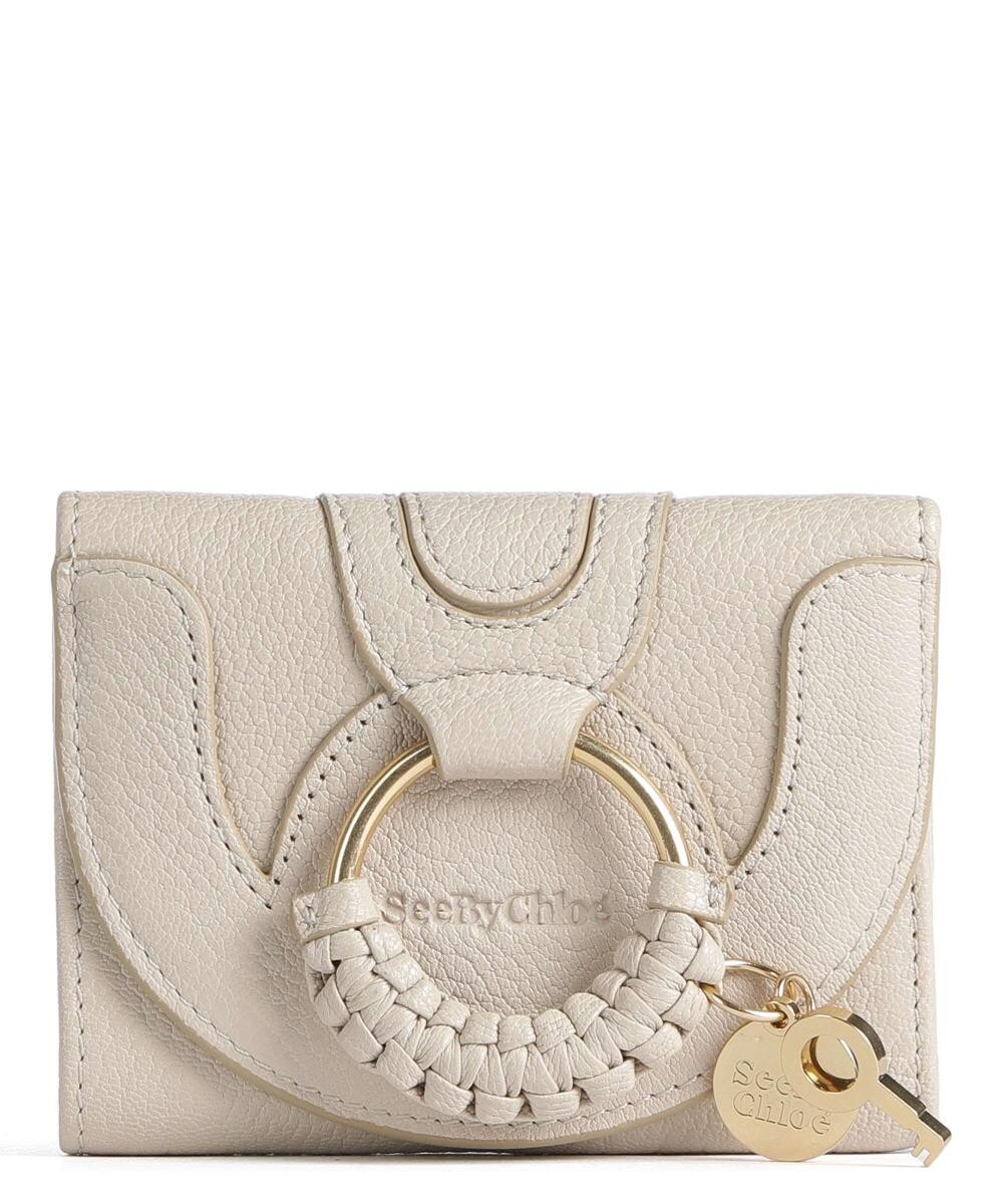 

Кошелек Hana из зерненой козьей кожи See By Chloé, бежевый