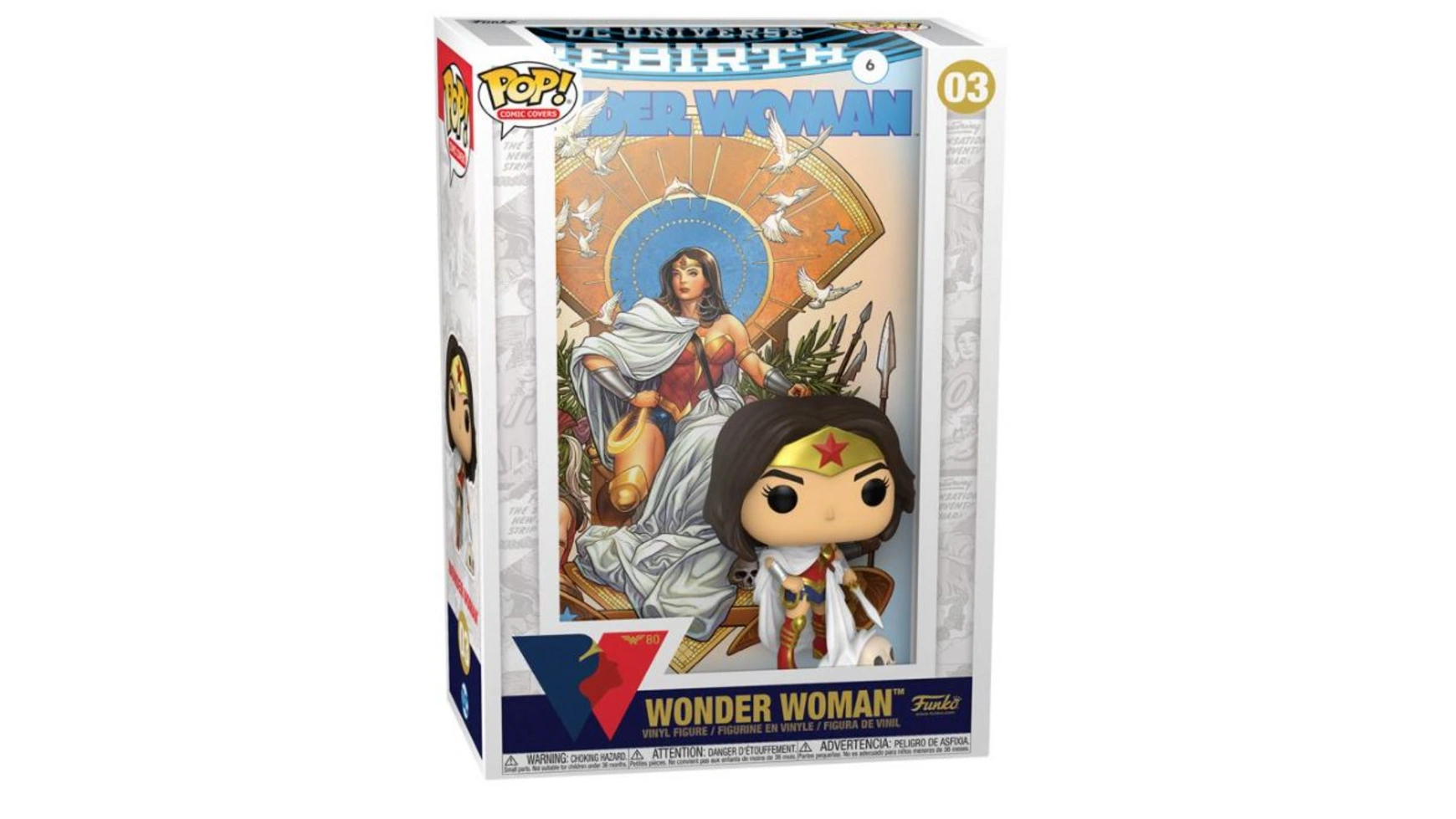 

Funko - Pop! Чудо-женщина, 80-летие Обложка возрождения