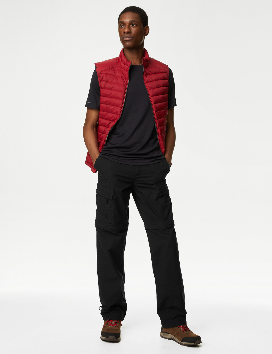 

Трекинговые брюки на молнии с Stormwear Marks & Spencer, черный