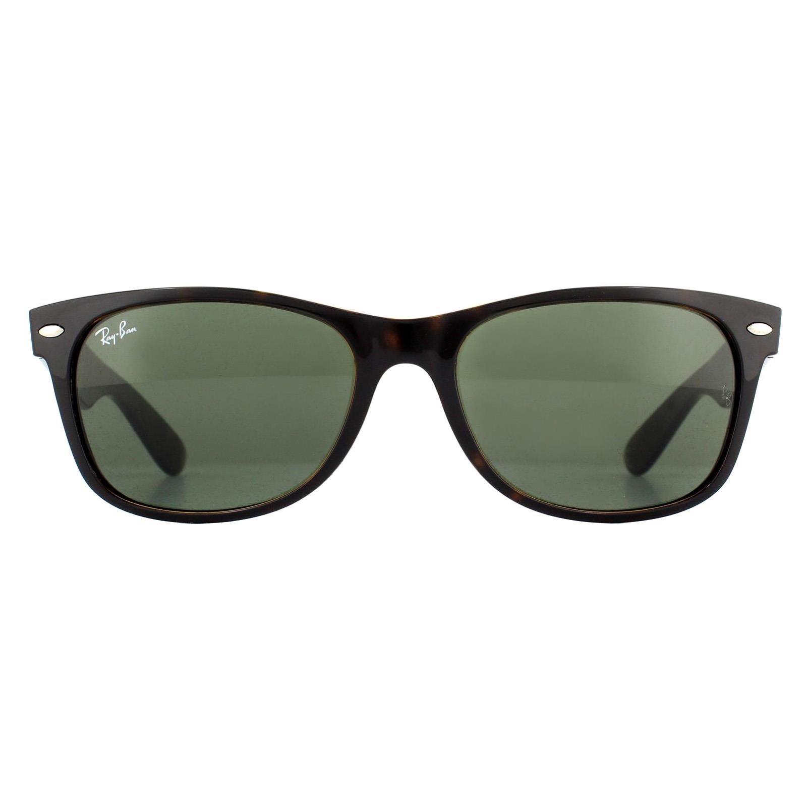 Прямоугольные черепахово-зеленые солнцезащитные очки Ray-Ban, коричневый