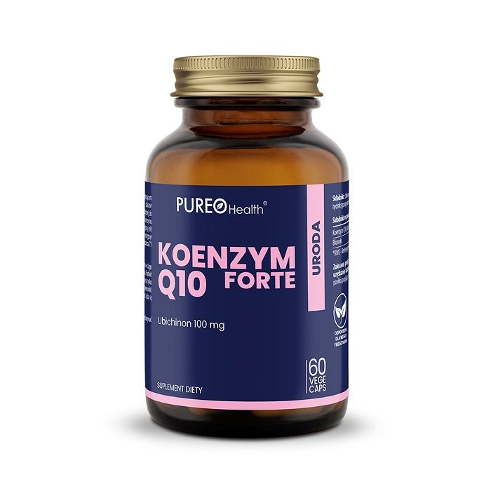 Коэнзим Q10 в капсулах Pureo Health Koenzym Q10, 60 шт капсула vplab коэнзим q10 coenzyme q10 100 мг антиоксидант anti age