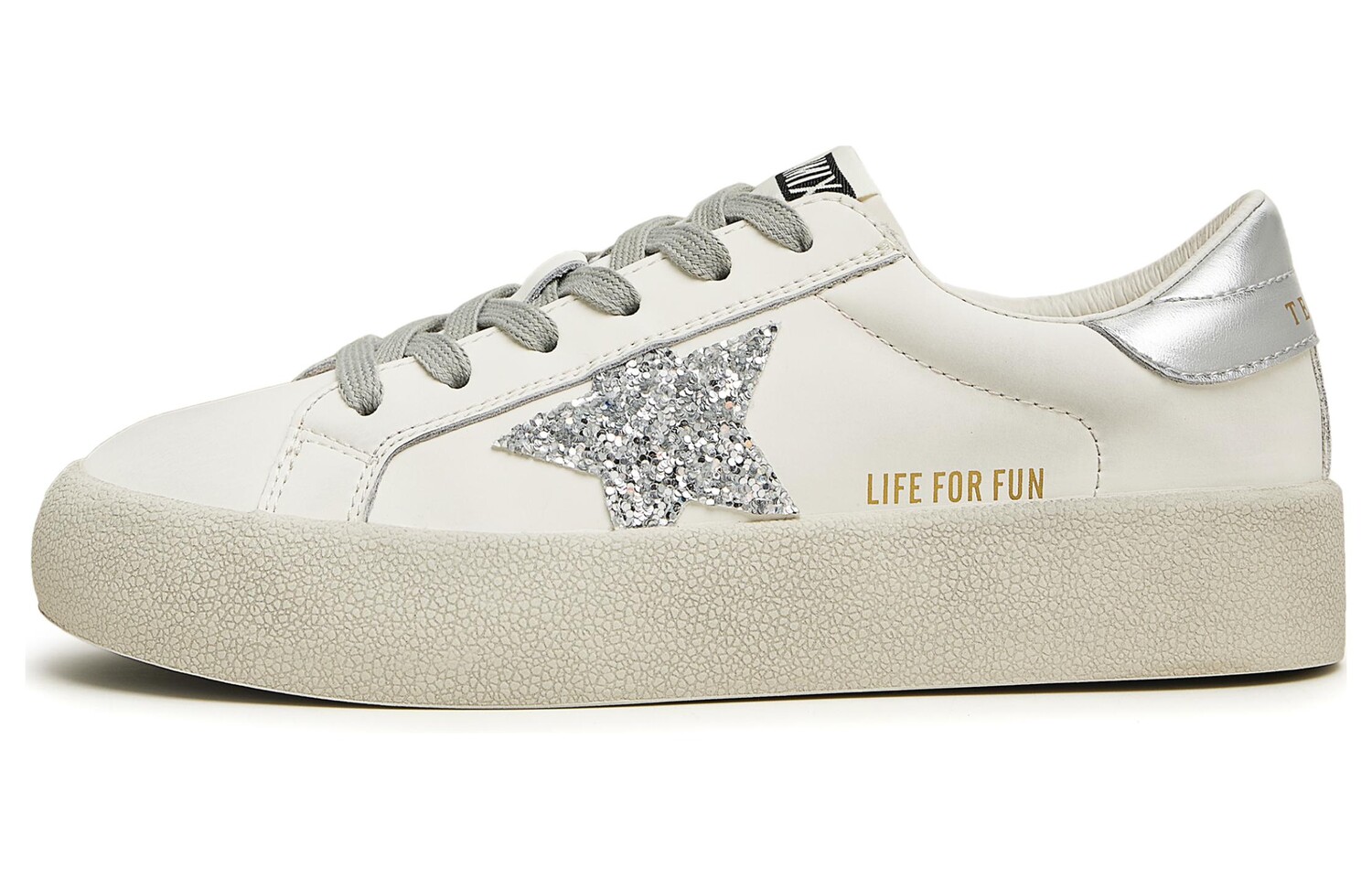 

Кроссовки teenmix Skateboarding Shoes Women's Low-top, белый/серебряный