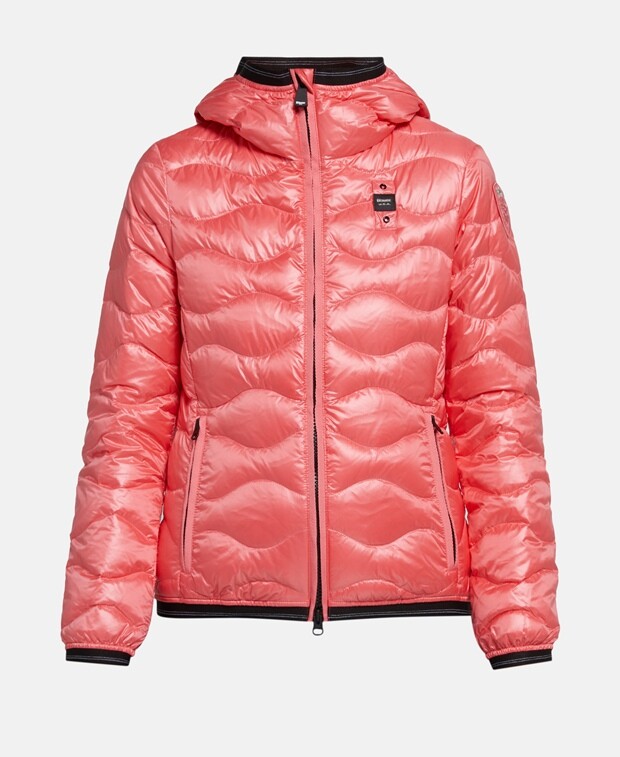 

Пуховик Blauer USA, фуксия