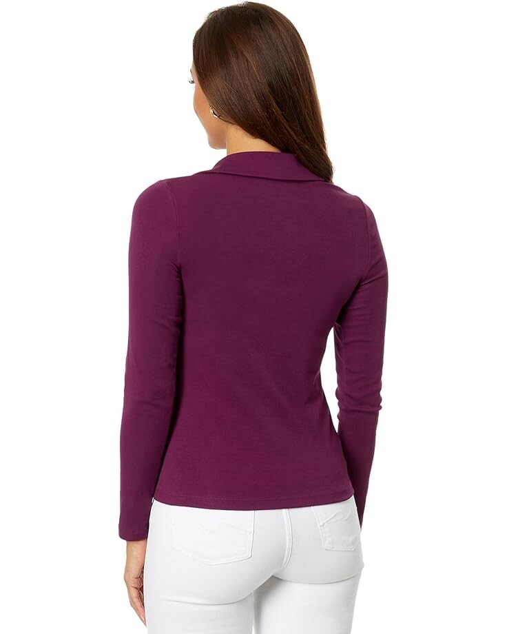 

Топ Lilly Pulitzer Reema Long Sleeve Top, цвет Amarena Cherry