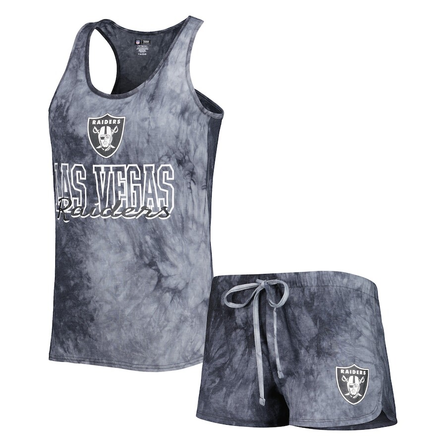 

Пижамный комплект Concepts Sport Las Vegas Raiders, угольный