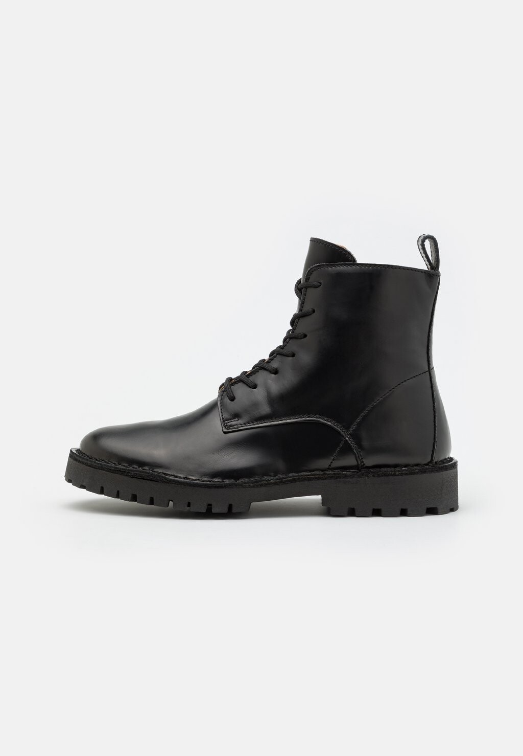 

Ботильоны на шнуровке SLHRICKY LACE UP BOOT Selected, черный