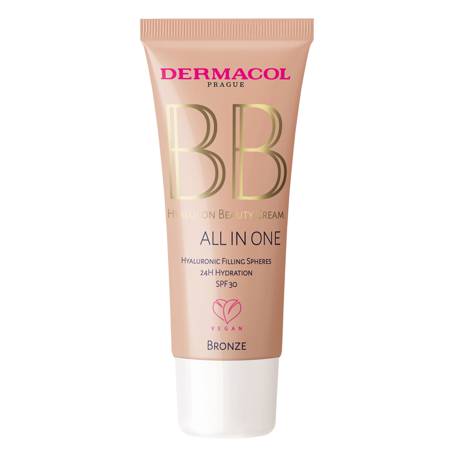 

Гиалуроновый bb-крем для лица с spf30 №2 Dermacol Hyaluron Beauty Cream, 30 мл