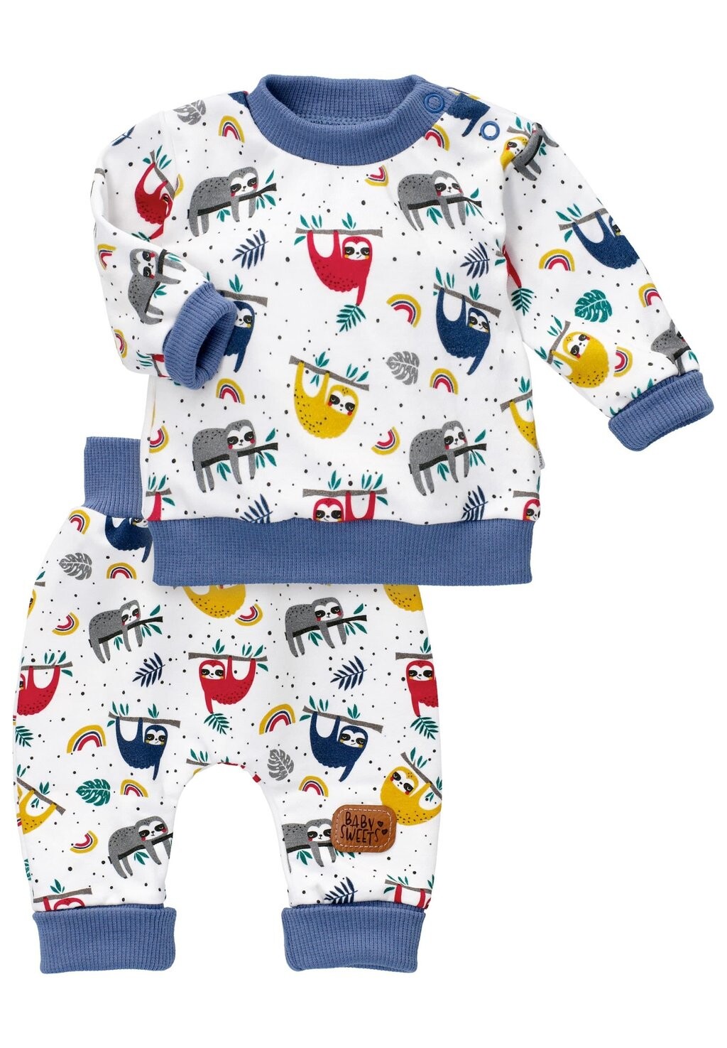 

Толстовка SET Baby Sweets, цвет blue red yellow white grey