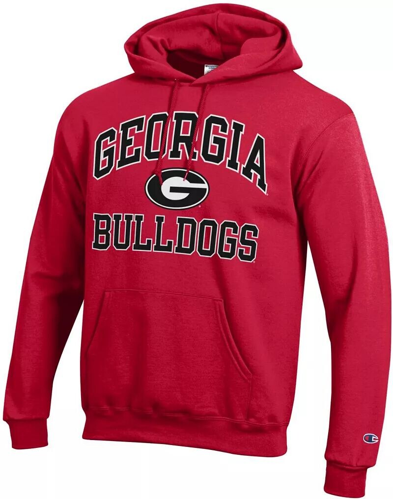 

Красная мужская худи Champion Georgia Bulldogs Powerblend