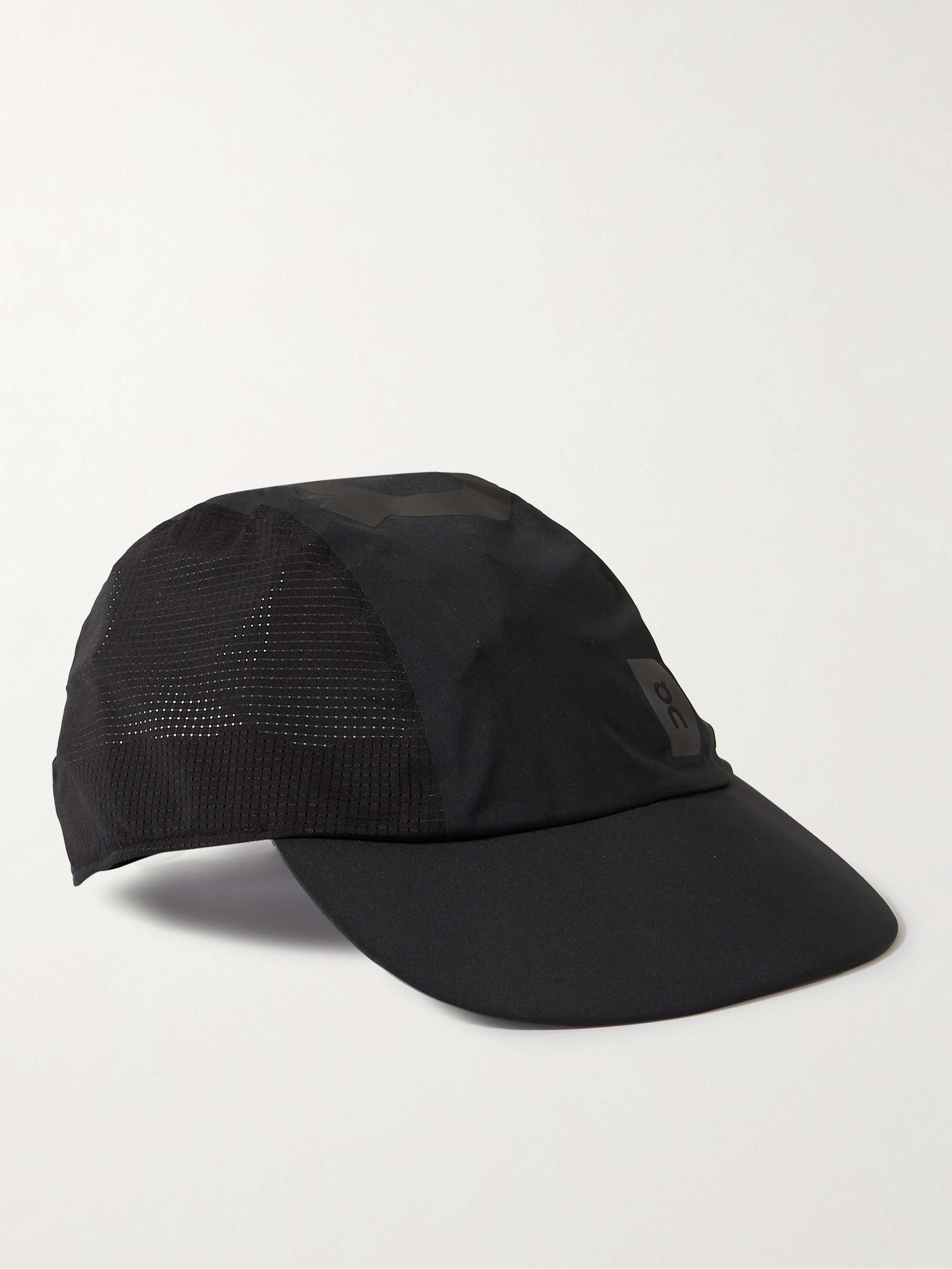 Эластичная оболочка Zero с принтом логотипа и кепка из переработанной сетки ON-RUNNING, черный