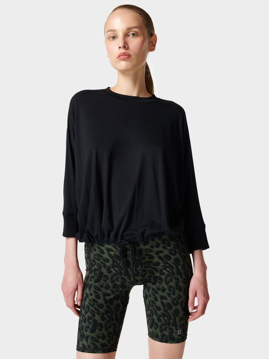 

Топ с завязками Sweaty Betty Tori, цвет Night Black