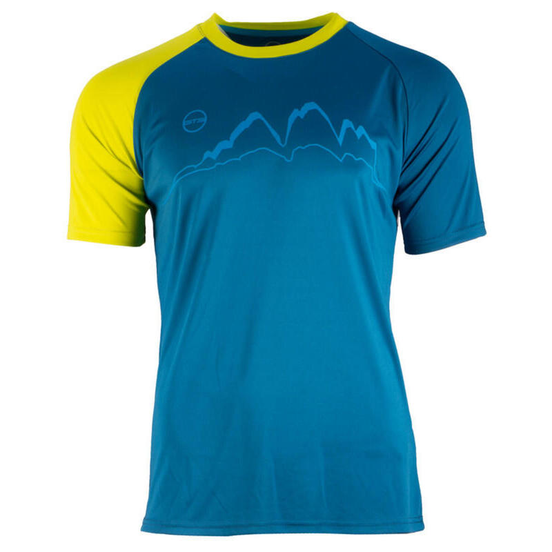 GTS 211221M Мужская футболка для бега, бега и активного отдыха. Gts Sports, цвет gris