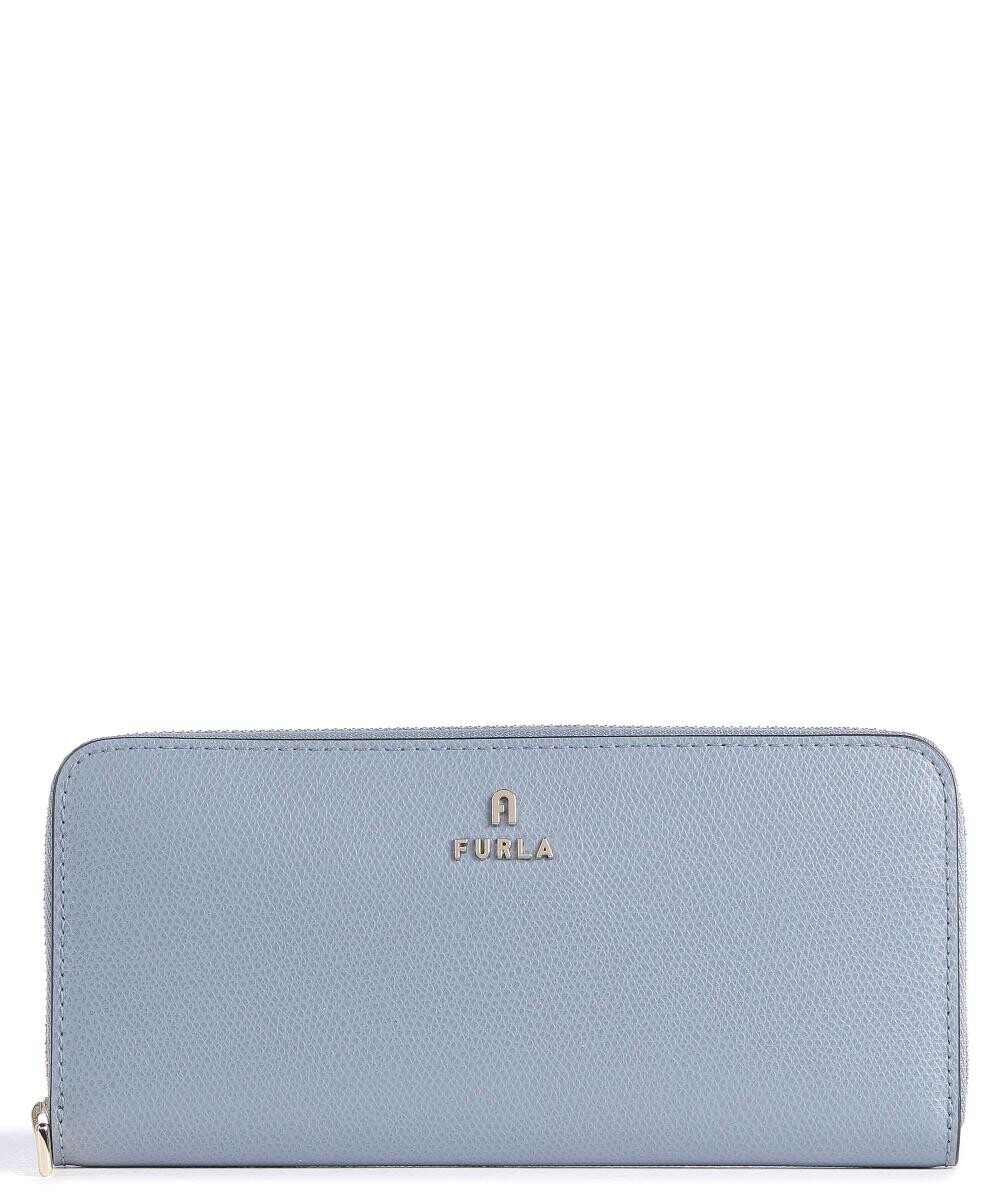 

Кошелек Camelia XL из зерненой кожи Furla, синий