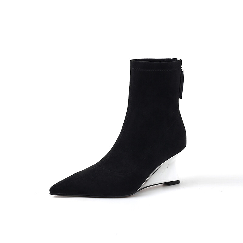 

Ботильоны женские Amazing Cure, цвет Black Suede