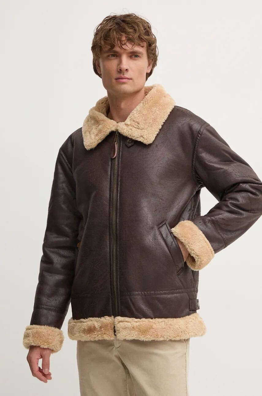 

Куртка Alpha Industries B3 FL, коричневый